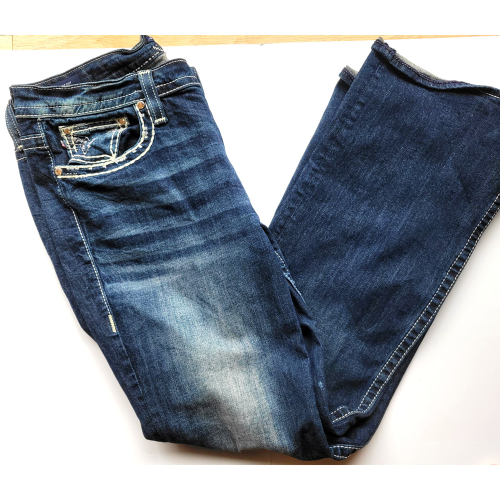 Vigoss Women’s Jeans Size S14 Bootcut Heritage Fit Stretch Denim L32